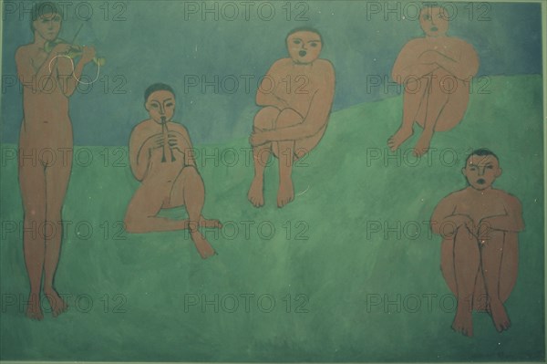 MATISSE HENRI 1869/1954
LOS MUSICOS
SAN PETESBURGO, MUSEO ERMITAGE
RUSIA