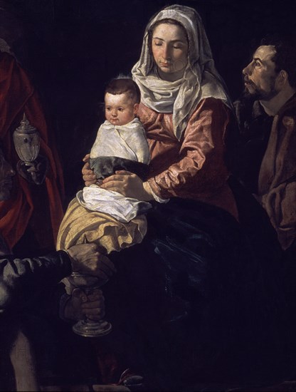 Velázquez, Adoration of the Magi (detail)