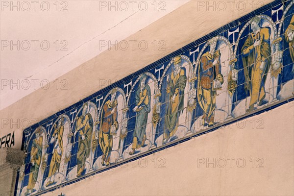 AZULEJO FRISO ALTO DEL PORTICO
TALAVERA, BASILICA NTRA SEÑORA DEL PRADO
TOLEDO
This image is not downloadable. Contact us for the high res.