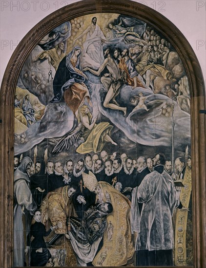 MOSAICO REPRESENTA ENTIERRO CONDE ORGAZ
TALAVERA, INTERIOR
TOLEDO