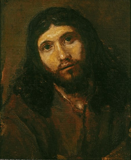 Harmenszoon Van Rijn Rembrandt, dit Rembrandt (1606-1669)
ESTUDIO PARA CABEZA DE CRISTO
MADRID, COLECCION PARTICULAR
MADRID