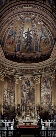 ALTAR Y RETABLO MAYOR CON CUPULA-ARQUITECTURA NEOCLASICA-S XVIII
MADRID, IGLESIA DE SAN FRANCISCO EL GRANDE
MADRID
This image is not downloadable. Contact us for the high res.