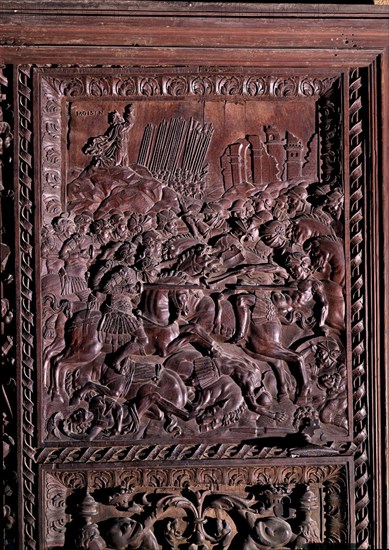 PUERTA DEL PATIO DET DE GUERRA Y AL FONDO MOISES
MADRID, CAPILLA DEL OBISPO
MADRID