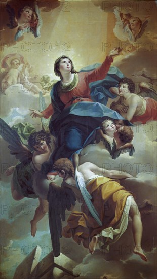 Gonzalez Vélasquez, L'assomption de la Vierge