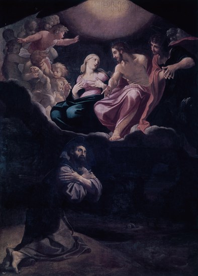 CARRACCI LUDOVICO
S FCO DE ASIS
Madrid, musée du Prado