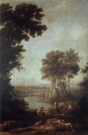 LORENA CLAUDIO DE 1600/82
MOISES SALVADO DE LAS AGUAS
Madrid, musée du Prado