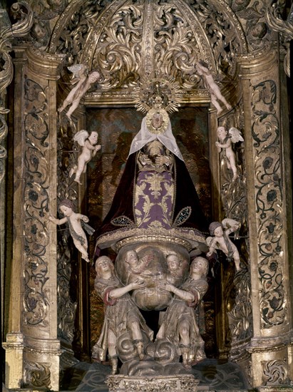 BORJA ANTONIO
CAPILLA DEL REY CASTO-VIRGEN DEL RETABLO CHURRIGUERESCO.HACIA 1719
OVIEDO, CATEDRAL DE SAN SALVADOR
ASTURIAS
This image is not downloadable. Contact us for the high res.