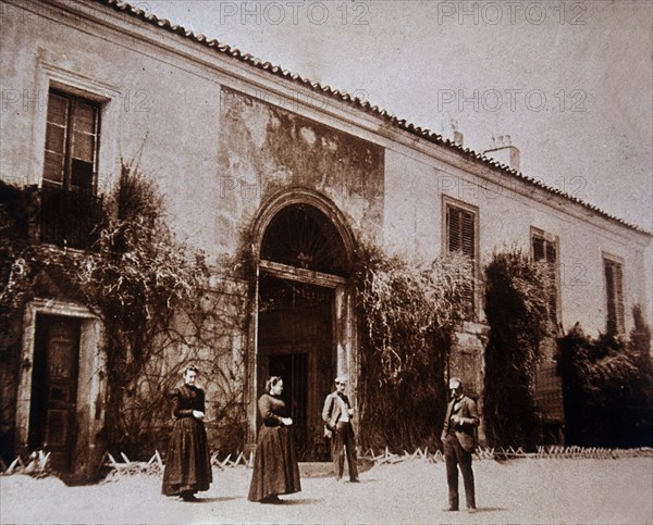 Country house of the Spanish painter Francisco de Goya