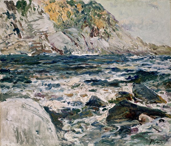 Sorolla, La falaise