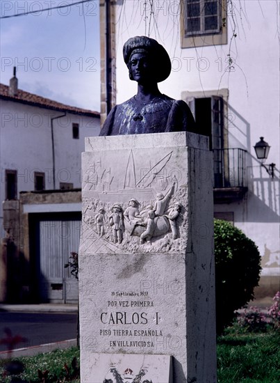 BUSTO DE CARLOS V- CONMEMORA LLEGADA EL 19/SEP/1517
VILLAVICIOSA, EXTERIOR
ASTURIAS
This image is not downloadable. Contact us for the high res.