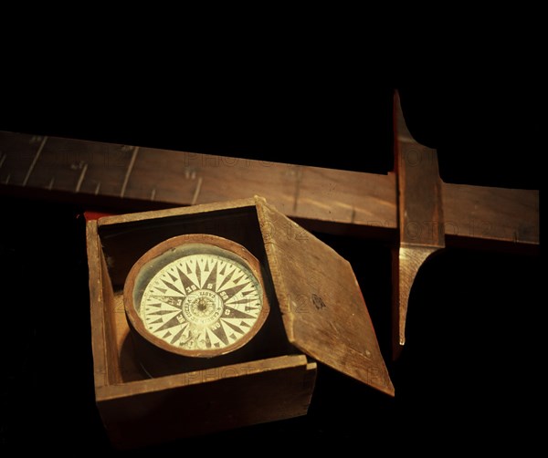 Christopher Columbus' compass