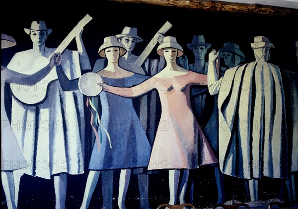 MURAL FOLKLORICO
ISLA, PARADOR NACIONAL
TENERIFE