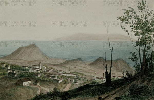 ADRIEN C
LITOGRAFIA S XVIII-VALLE DE GUIMAR
SANTA CRUZ, MUSEO MUNICIPAL
TENERIFE