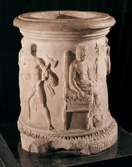 PUTEAL ROMANO CON ZEUS Y VULCANO- NACIMIENTO DE ATENEA
MADRID, MUSEO ARQUEOLOGICO NACIONAL
MADRID
This image is not downloadable. Contact us for the high res.