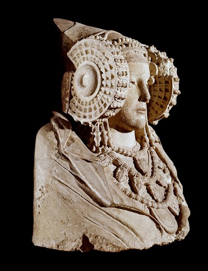 DAMA DE ELCHE -ALICANTE- ESCULTURA IBERICA S IV AC - DESCUBIERTA EN 1897
MADRID, MUSEO ARQUEOLOGICO NACIONAL
MADRID