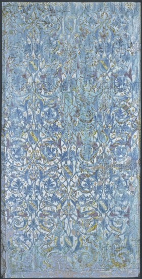 AZULEJO NAZARI-PROCEDE DE JAEN-S XV-PERFILES DE MANGANESO
MADRID, MUSEO ARQUEOLOGICO NACIONAL
MADRID