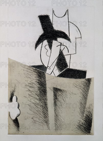 VALDES MANOLO 1942/-
LECTOR DE PERIODICO
MADRID, SENADO-PINTURA
MADRID