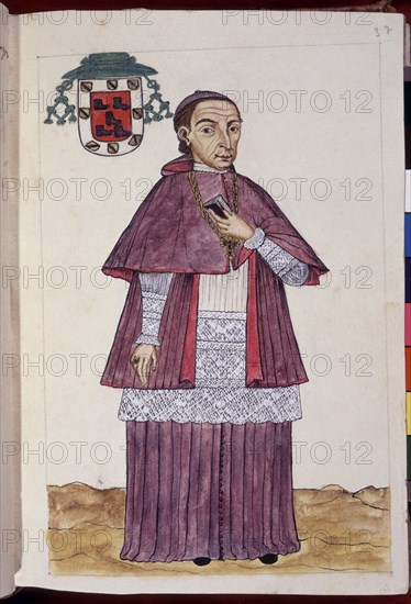 MARTINEZ COMPAÑON 1737/97
TRUJILLO DEL PERU - OBISPO COLONIAL S XVIII
MADRID, PALACIO REAL-BIBLIOTECA
MADRID

This image is not downloadable. Contact us for the high res.