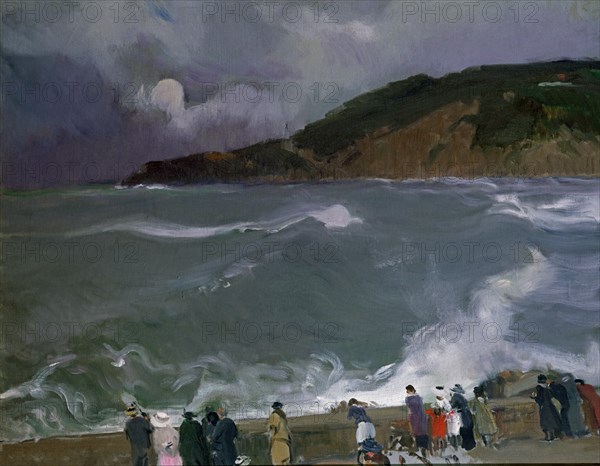 Sorolla, Breakwater, San Sebastián