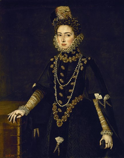 Sanchez Coello, Catherine Michelle of Austria, duchess of Savoy
