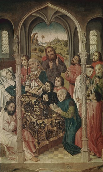 MAESTRO DE SOPETRAN
TRANSITO DE LA VIRGEN- S XV
Madrid, musée du Prado