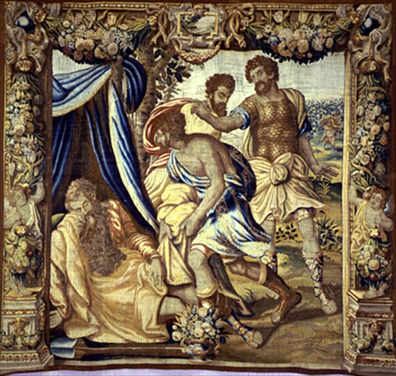 TAPIZ DE MANUFACTURA BELGA-S XVI-HISTORIA DE NOE
CUDILLERO, PALACIO DEL PITO
ASTURIAS
This image is not downloadable. Contact us for the high res.