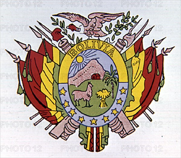 ESCUDO DE BOLIVIA
This image is not downloadable. Contact us for the high res.