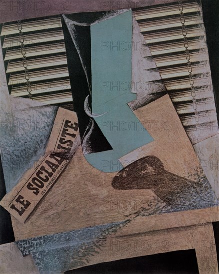 GRIS JUAN 1887/1927
LA PERSIANA - 1914 -
PARIS, COLECCION ANDRE LEFEVRE
FRANCIA