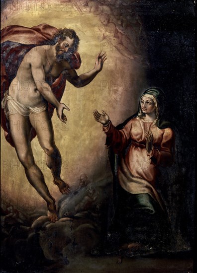 BECERRA GASPAR
APARICION DE JESUS RESUCITADO A VIRGEN
ASTORGA, PALACIO EPISCOPAL
LEON