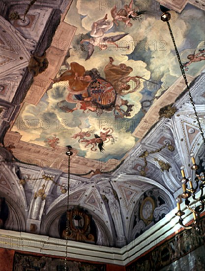 COELLO CLAUDIO 1642/93
SALA - PINTURAS DEL TECHO -CASA DE LA PANADERIA-
MADRID, ARCHIVO HISTORICO VILLA
MADRID