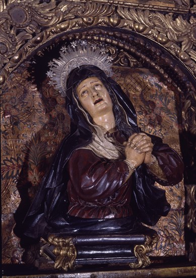 FERNANDEZ GREGORIO 1576/1636
CAPILLA DEL SANTO CRISTO - DOLOROSA - S XVII - ESCULTURA BARROCA-MADERA POLICROMADA
ORENSE, CATEDRAL
ORENSE