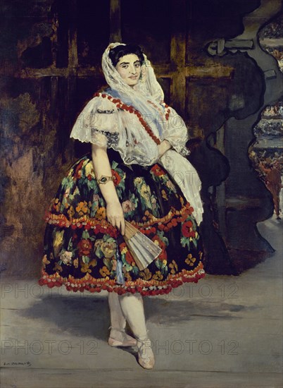 MANET EDUARD 1832/83
LOLA DE VALENCIA
PARIS, MUSEO DE ORSAY
FRANCIA