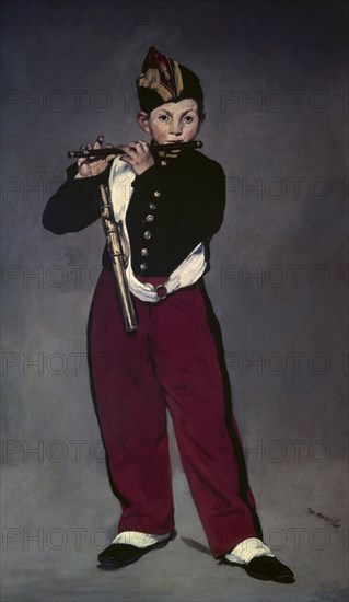 MANET EDUARD 1832/83
EL TOCADOR DE PIFANO - 1866 - O/L - 161x97 - IMPRESIONISMO FRANCES
PARIS, MUSEO DE ORSAY
FRANCIA
