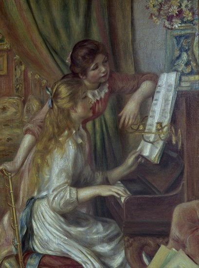 RENOIR AUGUSTE 1841/1919
NIÑAS AL PIANO
PARIS, MUSEO DE ORSAY
FRANCIA