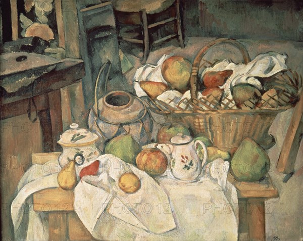 Cézanne, La table de cuisine