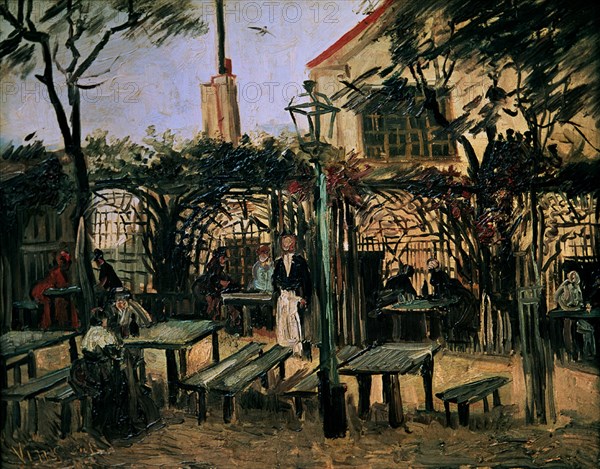 Van Gogh, Guinguette à Montmartre