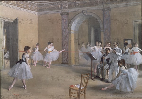 DEGAS EDGAR 1834/1917
EL FOYER DE LA OPERA DE LA RUE LE PELETIER 1872 32 X 46 CMS
PARIS, MUSEO DE ORSAY
FRANCIA
This image is not downloadable. Contact us for the high res.
