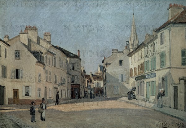 Sisley, Rue de la Chaussée à Argenteuil