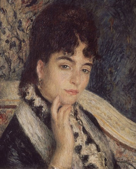 RENOIR AUGUSTE 1841/1919
MADAME ALPHONSE DAUDET
PARIS, MUSEO DE ORSAY
FRANCIA