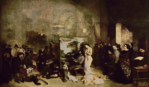 Courbet, L'Atelier du peintre