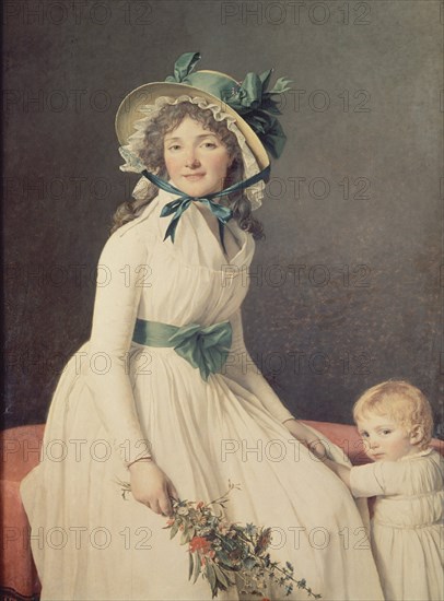 DAVID JACQUES LOUIS 1748/1825
MADAME SERIZIAT
PARIS, MUSEO LOUVRE-INTERIOR
FRANCIA