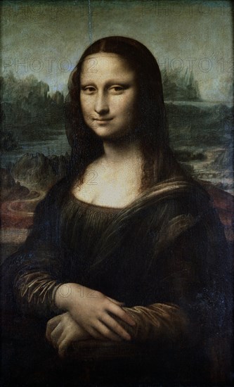 LEONARDO DA VINCI. Mona Lisa - ca. 1503/06 - 77x53 cm - oil on panel - Italian Renaissance