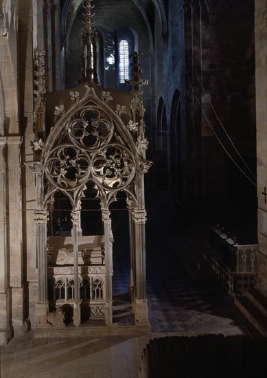 PANTEON DE PERE EL GRAN JAUME EL JUST Y ESPOSA
SANTES CREUS, MONASTERIO SANTES CREUS
TARRAGONA