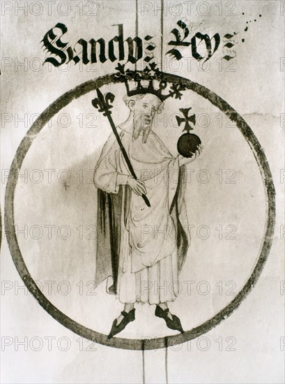 SANCHO RAMIREZ I DE ARAGON Y V DE NAVARRA1063/94-HIJO DE RAMIRO I- MANUSCRITO DE POBLET- GENEALOGIA
TARRAGONA, MUSEO
TARRAGONA
This image is not downloadable. Contact us for the high res.