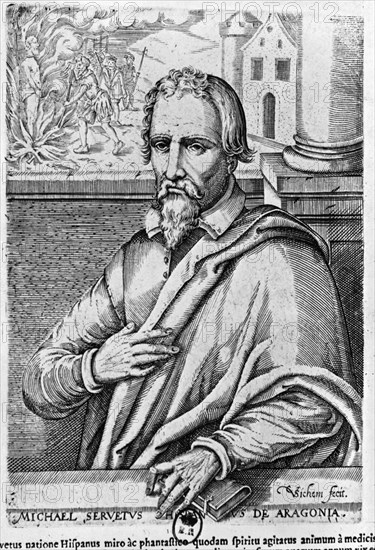 FRITSCH CHRISTIAN
MIGUEL SERVET MEDICO HUMANISTA ESPANOL (1511-1553)- GRABADO S XVII
PARIS, BIBLIOTECA NACIONAL
FRANCIA
This image is not downloadable. Contact us for the high res.