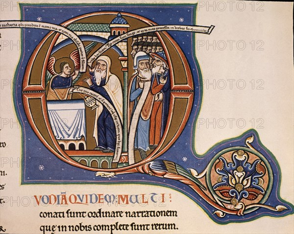 BIBLIA S XII-LAT16746-F42--ARCANGEL S GABRIEL ANUNCIA A ZACARIAS EL NACIMIENTO DE SAN JUAN EL BAUTISTA
PARIS, BIBLIOTECA NACIONAL
FRANCIA