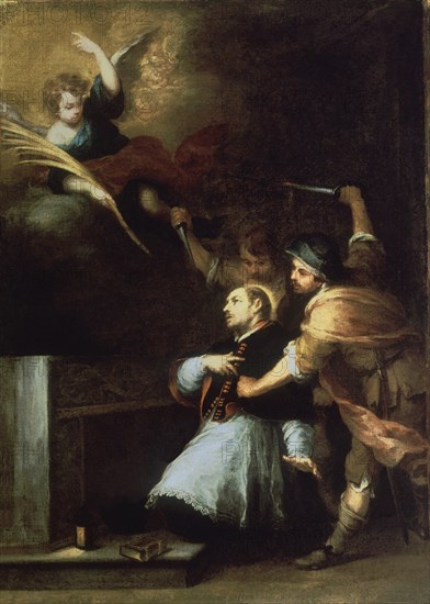 MURILLO BARTOLOME 1618/1682
MARTIRIO DE SAN PEDRO ARBUES-L.92X67 CM-S XVII
MADRID, BANCO EXTERIOR
MADRID
This image is not downloadable. Contact us for the high res.
