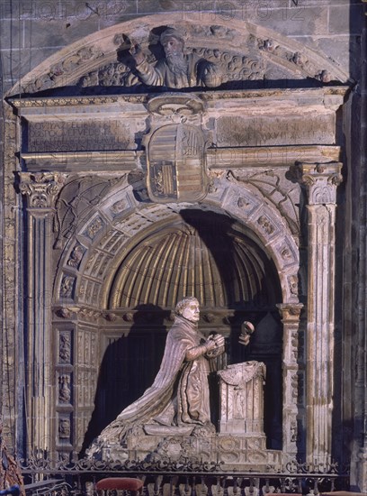 GIRALTE FCO
SEPULCRO OBISPO PONCE DE LEON
PLASENCIA, CATEDRAL NUEVA
CACERES