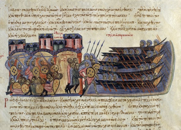 SKYLLITZES
HªMATRIT-BIZANF111 V-ARABES TOMAN TASO-LEON ATTALEO MANDA SAQUEO DE TESALONICA
MADRID, BIBLIOTECA NACIONAL
MADRID