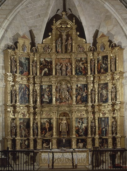 MORALES LUIS DE 1515/1586
RETABLO MAYOR
ARROYO DE LA LUZ, IGLESIA PARROQUIAL
CACERES